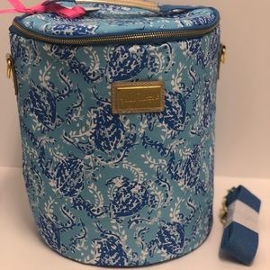 Lilly Pulitzer Beach cooler Turtley Awesome